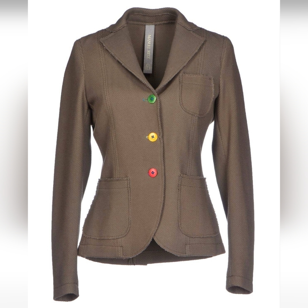 Manuel Ritz Stretch Blazer Size 4 - RARE!